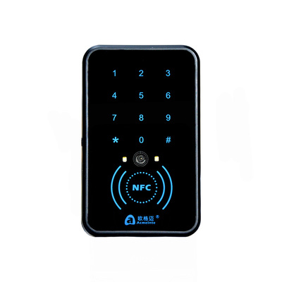 动态二维码门禁读卡器带触摸按键支持手机NFC